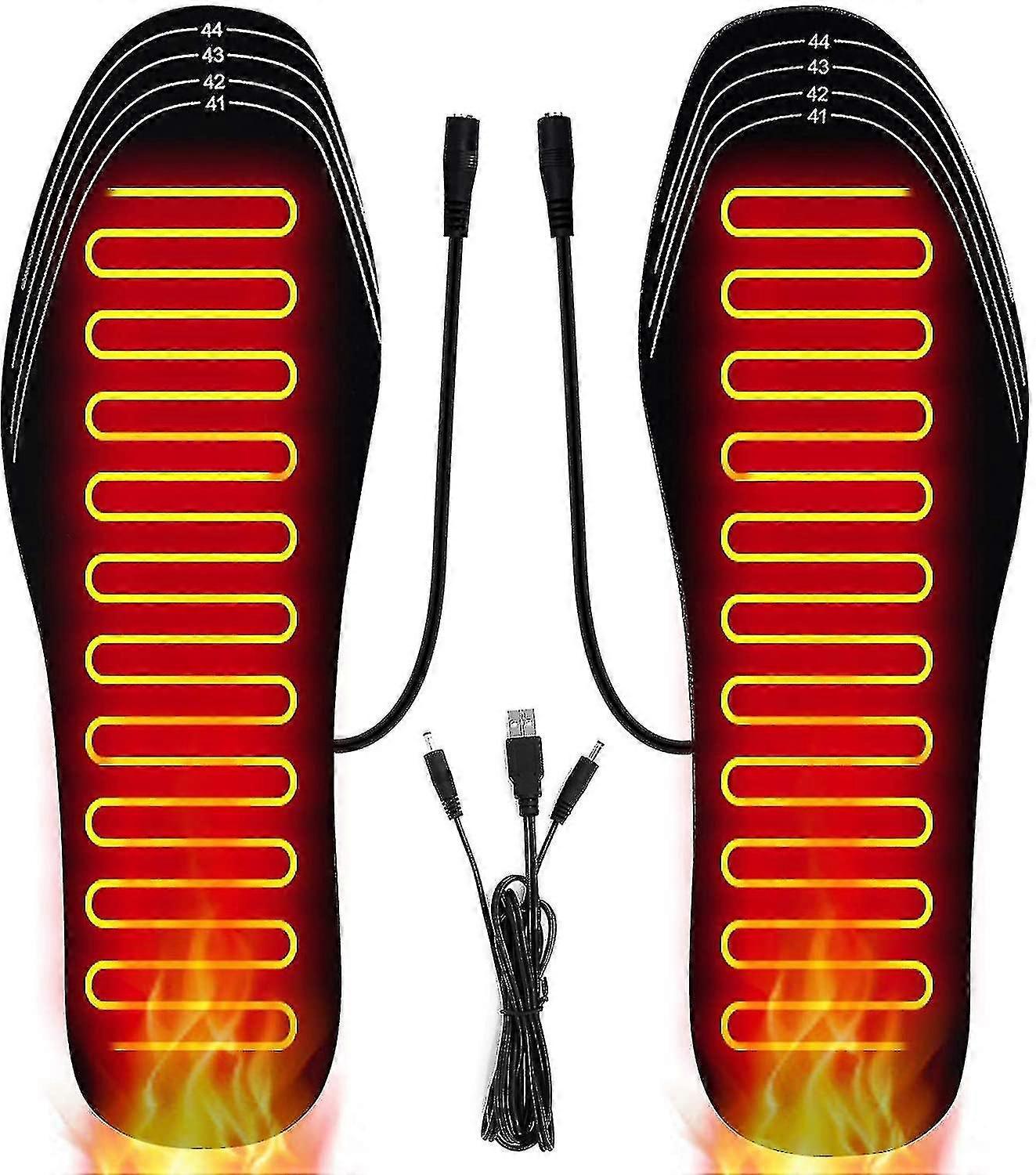Winter Heated Insole Usb Rechargeable Heated Insole Walkable Heated Insole