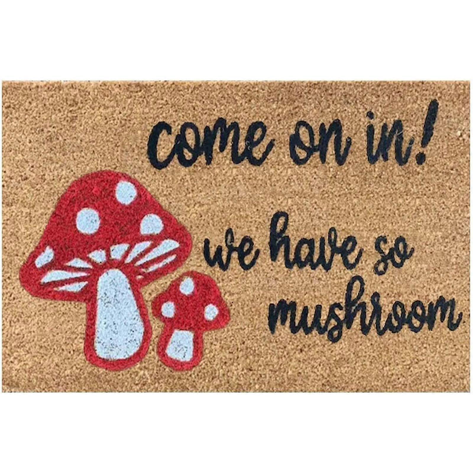 Stylish  Flower Pattern Welcome Mat