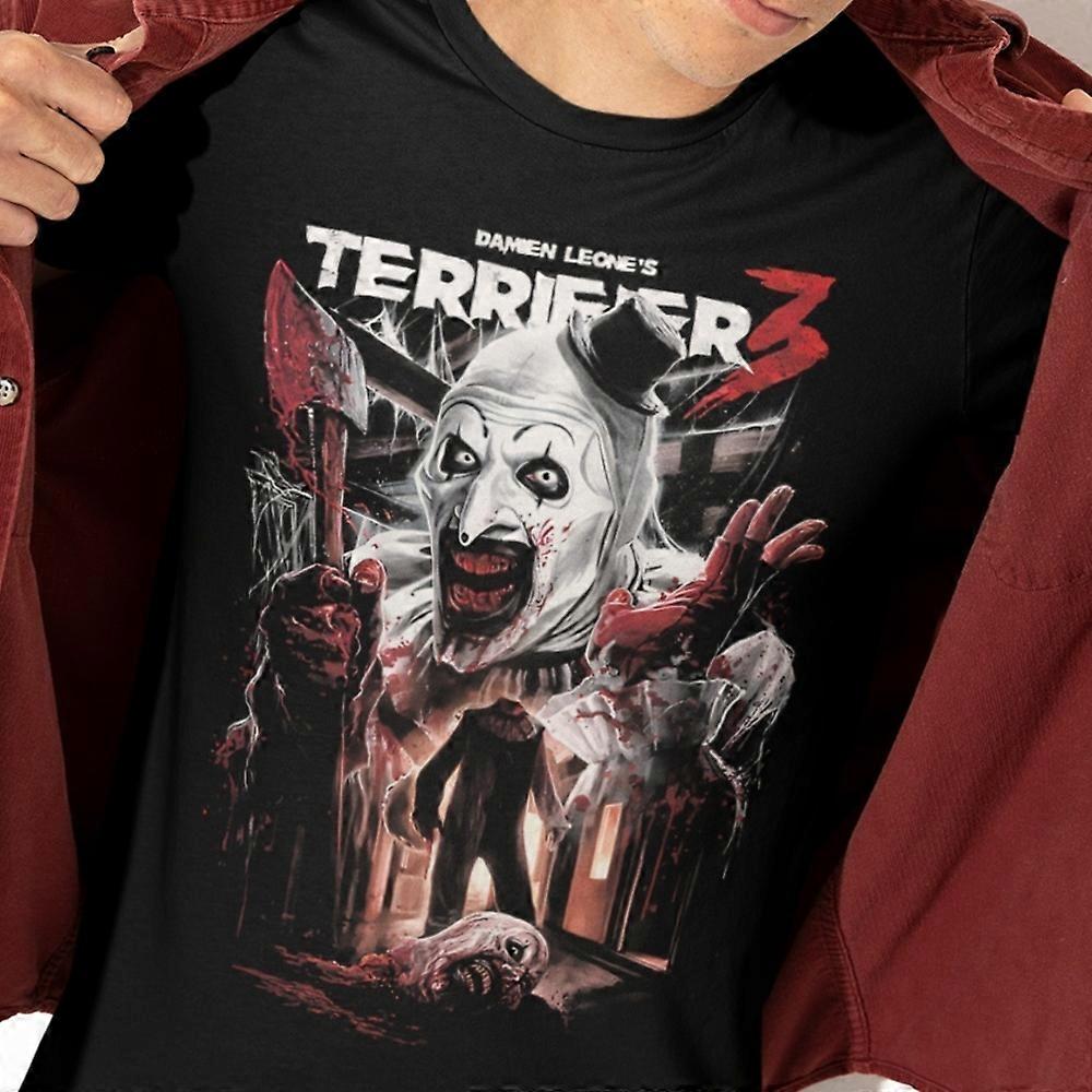 Černé hororové tričko Terrifier 3 Slasher