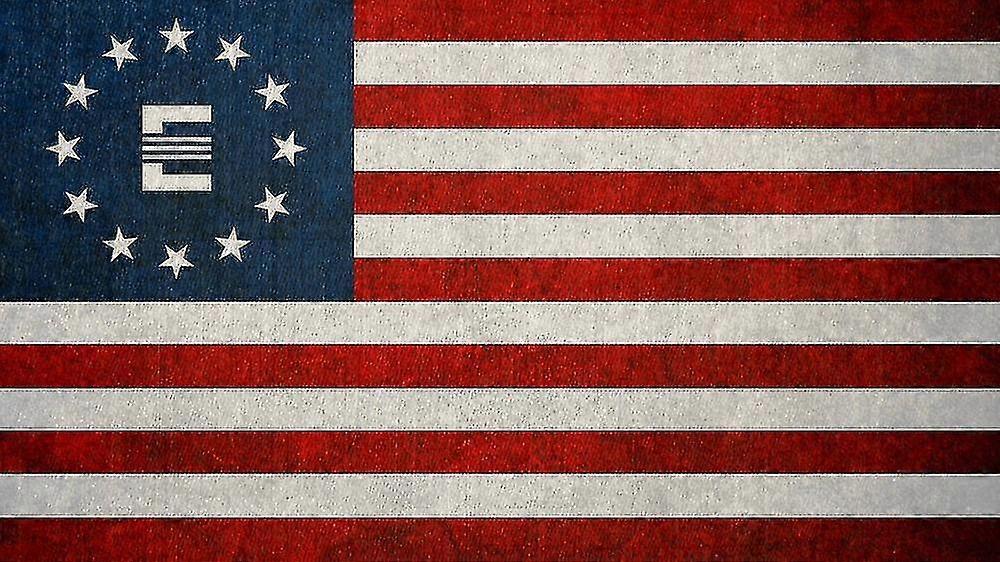 Enclave Drapeau Fallout pour la décoration QIZ009