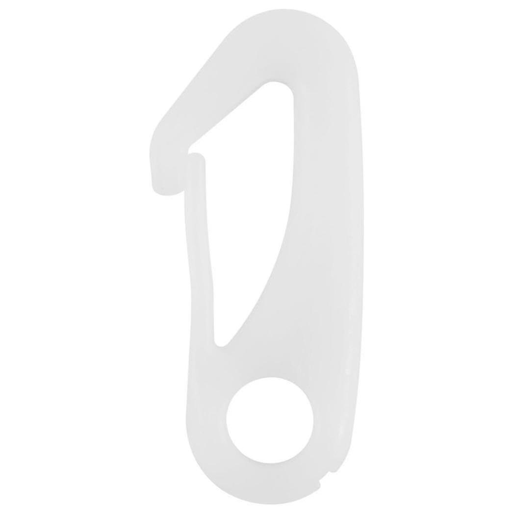 12pcs Flag Pole Clip Snap Hooks Flag Clips Flag Pole Accessory - Attach Flags Hooks To Halyard Rope-YNP