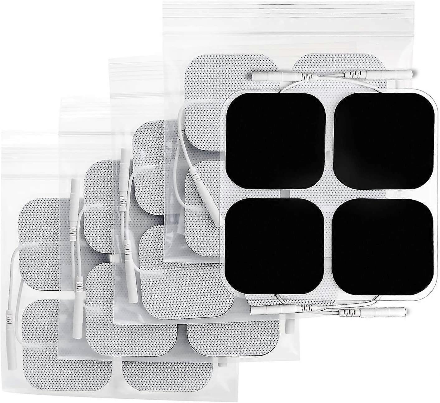 TENS Machine Pads 50 x 50mm 20 Pcs, 3rd Gen Latex-Free TENS Electrode Pads Patches with Upgraded