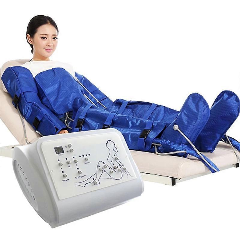 Syeosye αέρα συμπίεση Massager σώμα πόδι μέση αέρα κύμα πίεσης λεμφική αποστράγγιση κενή θεραπεία pressotherapy μηχάνημα μυών