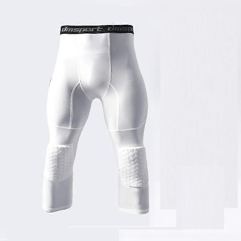 Men's Padded Compression Pants Quick Drying Tight Protective