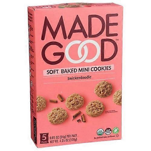 ميدجود ميني كوكيز عضوي ناعم سنيكر دودل ، 4.25 أونصة (علبة 6)