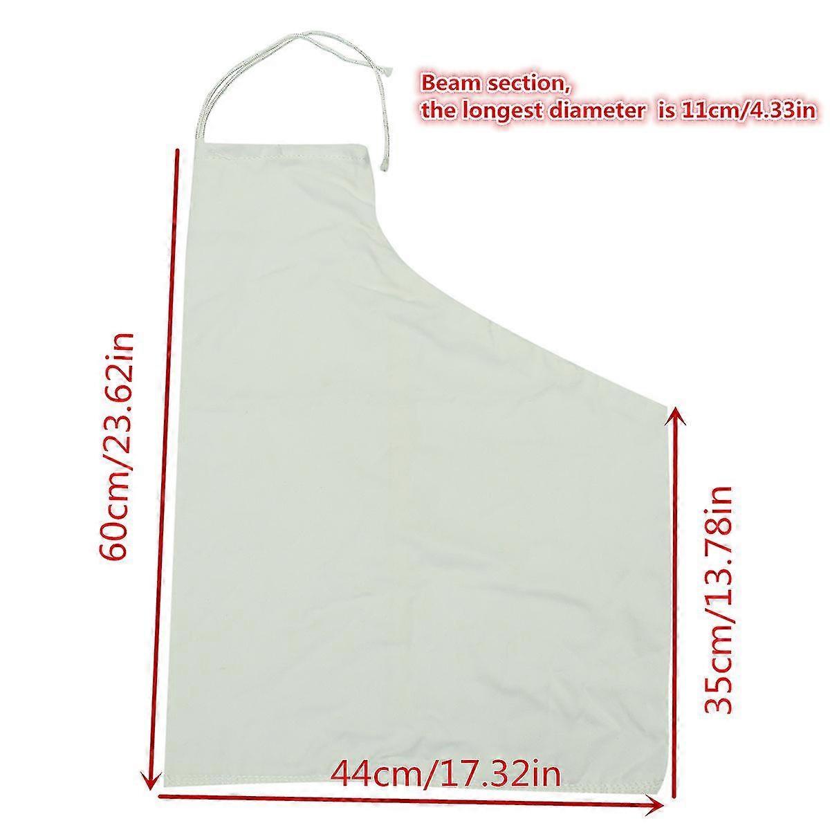 Spare Leaf Blower Vac Vacuum Bag Polyester White Replacement For Models 2595