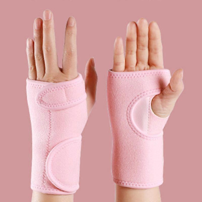 2PCS Adjustable Size Sports Wrist Guard, Adjustable Steel Plate Wrist Brace, Mouse Hand Fixed Joint Anti Sprain Removable Wrist Band