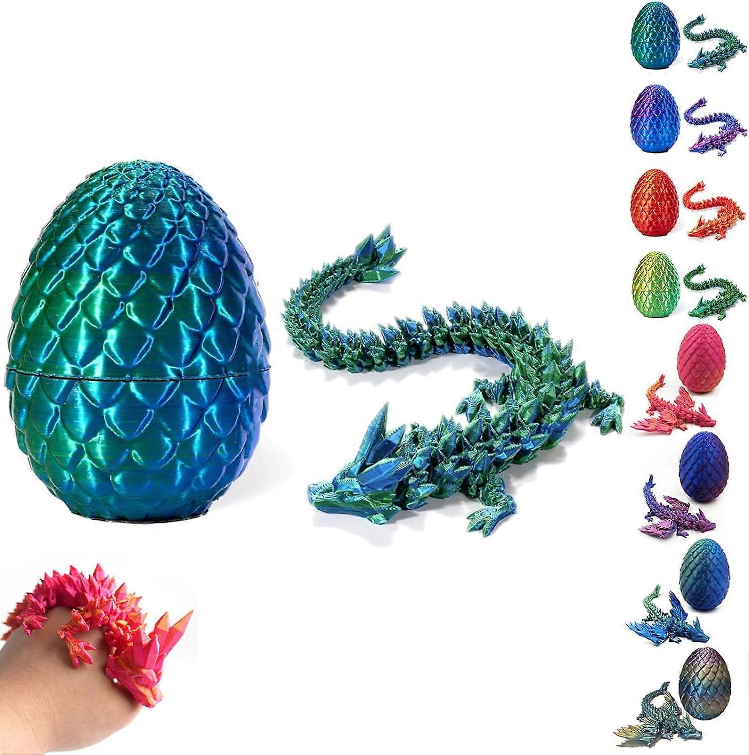 3D-gedrucktes Drachenei Göttlicher Drache Geschenkbox-Set, 100% neu