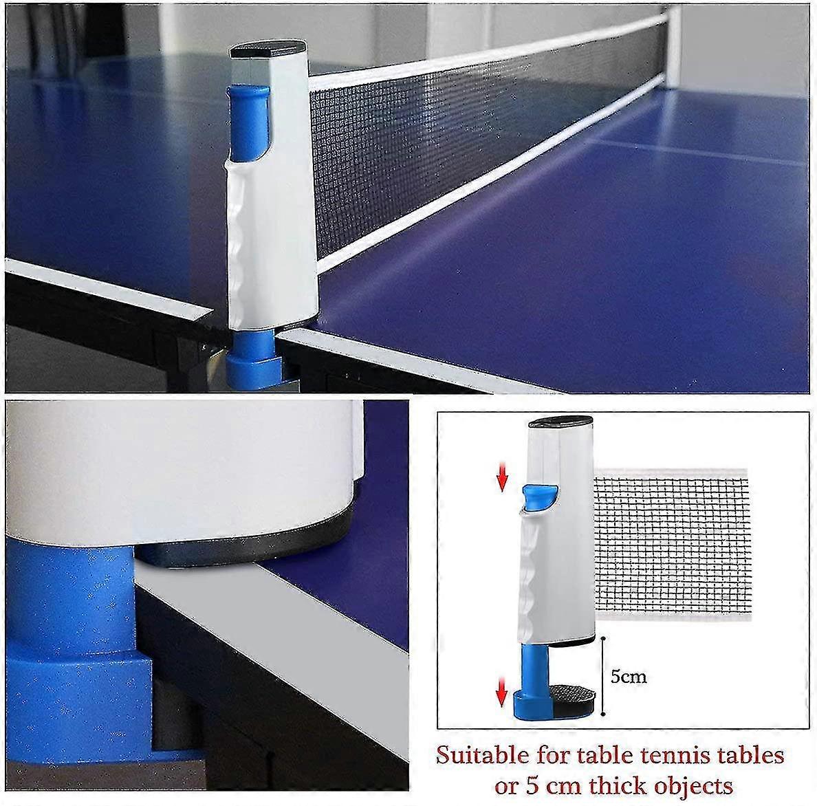 Dewenwils Ping Pong Net, Retractable Table Tennis Net/replacement Set, Adjustable Net, Portable Travel Net, Indoor And Outdoor Accessories PXCL