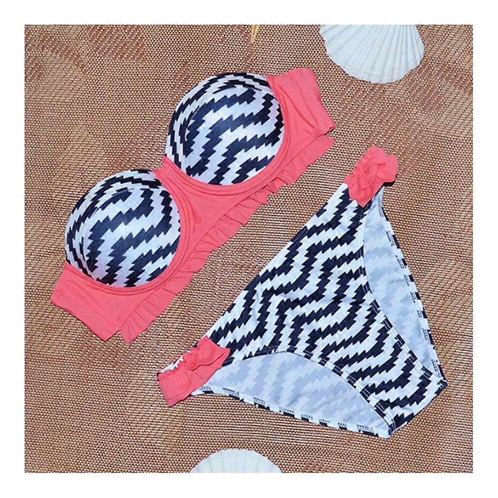 Wave Macrame Bikini Set Swimwear Swimsuit