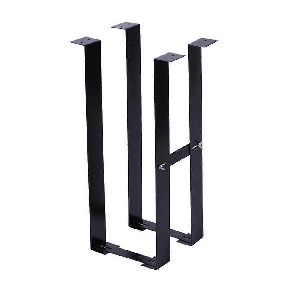 1 Sett PC-montering karbonstål justerbar under skrivebordet Computer Tower Mount Supply