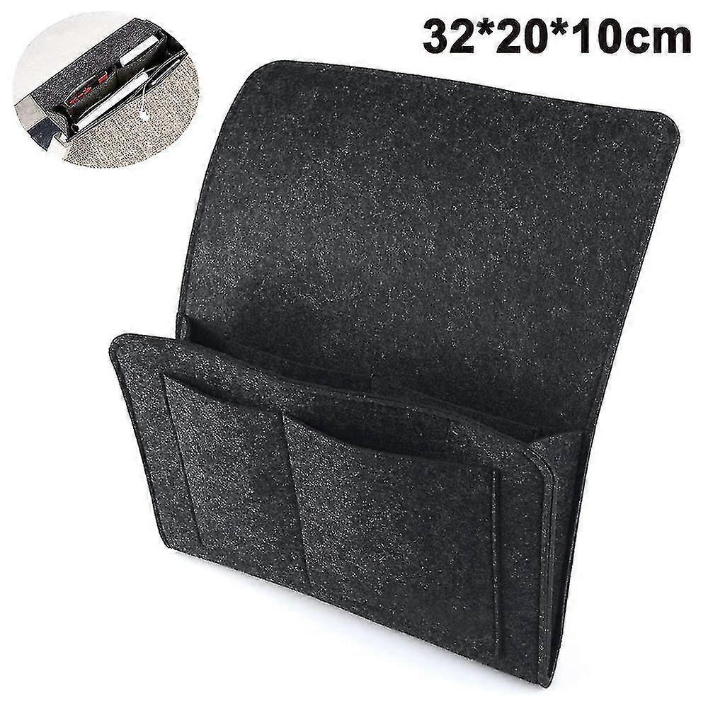 Thicker Bedside Pocket Felt Bedside Caddy Home Sofa Storage Organizer