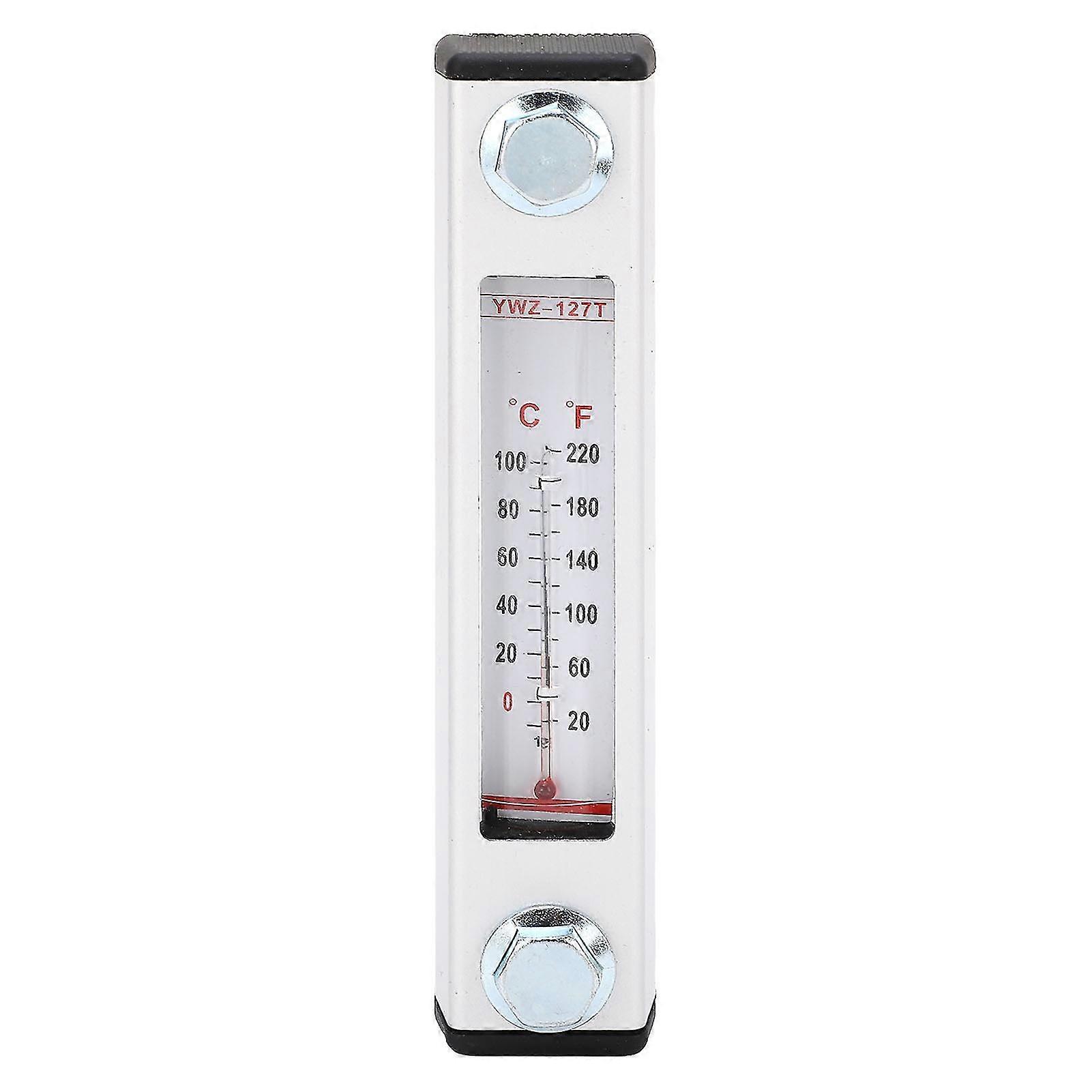 Industry Water Tank Level Meter - Self-Sealing Oil Liquid Level Gauge with Anti-Leakage Alloy Glass