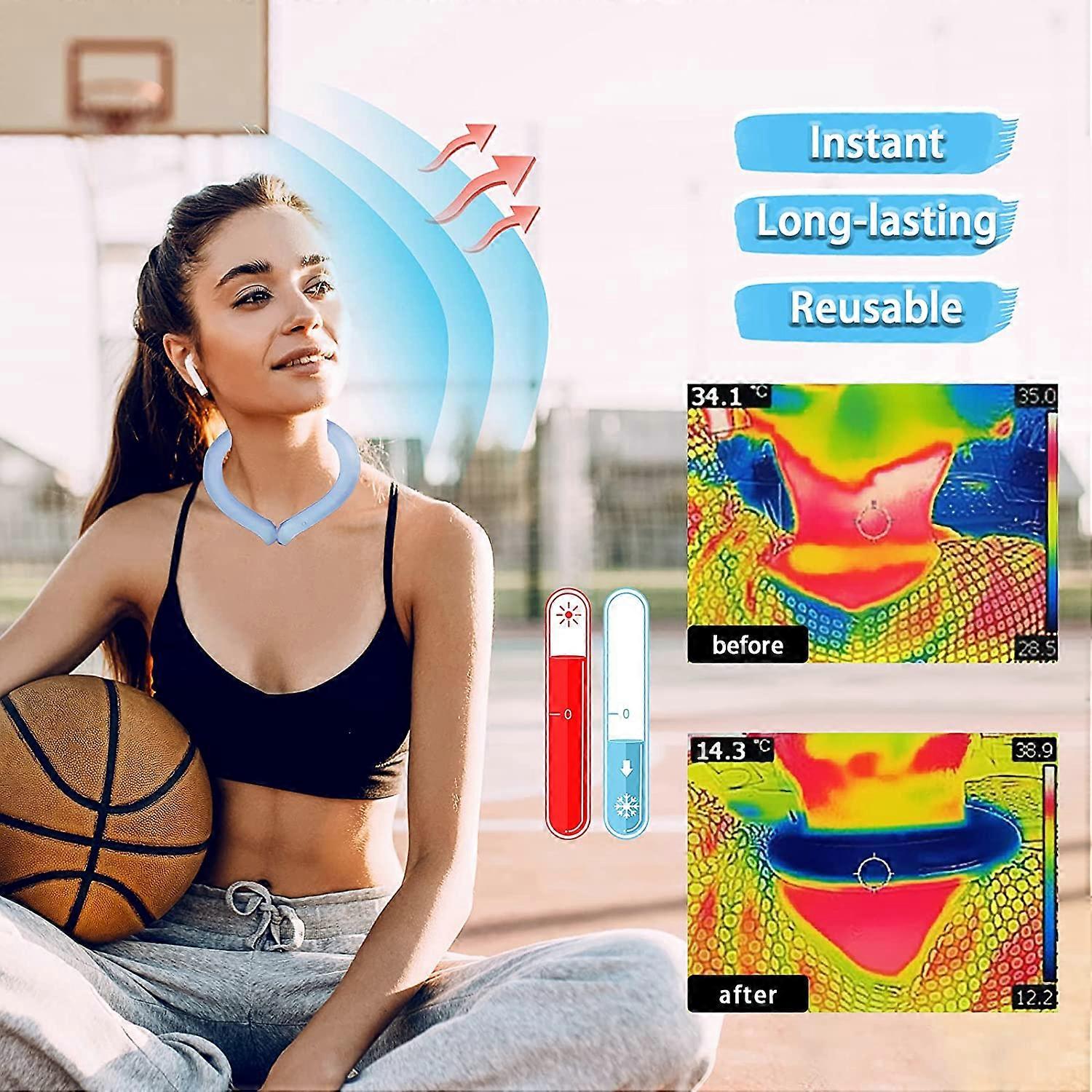 Neck Cooling Wrap Neck Cooler Summer Reusable Durable Neck Cooling Tube