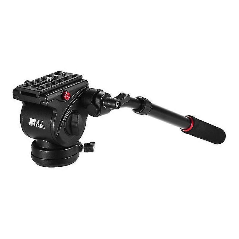 Jieyang Jy0506h Professiona Aluminum Alloy Fluid Video Head Hydraulic Damping Tripod Head With Handle For Tripod Monopod Slider For Dslr Ildc Camera S