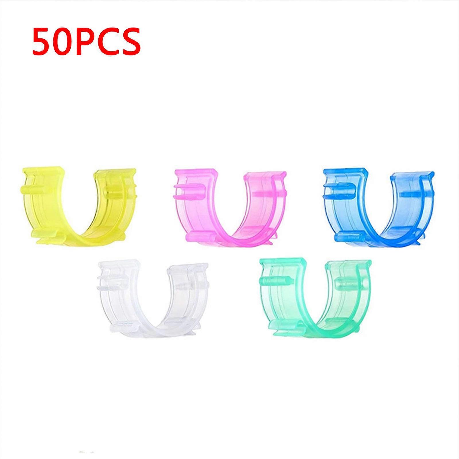 10/50/100Pcs Sewing Bobbin Small Clips Colorful DIY Thread Spool Holder Clamp