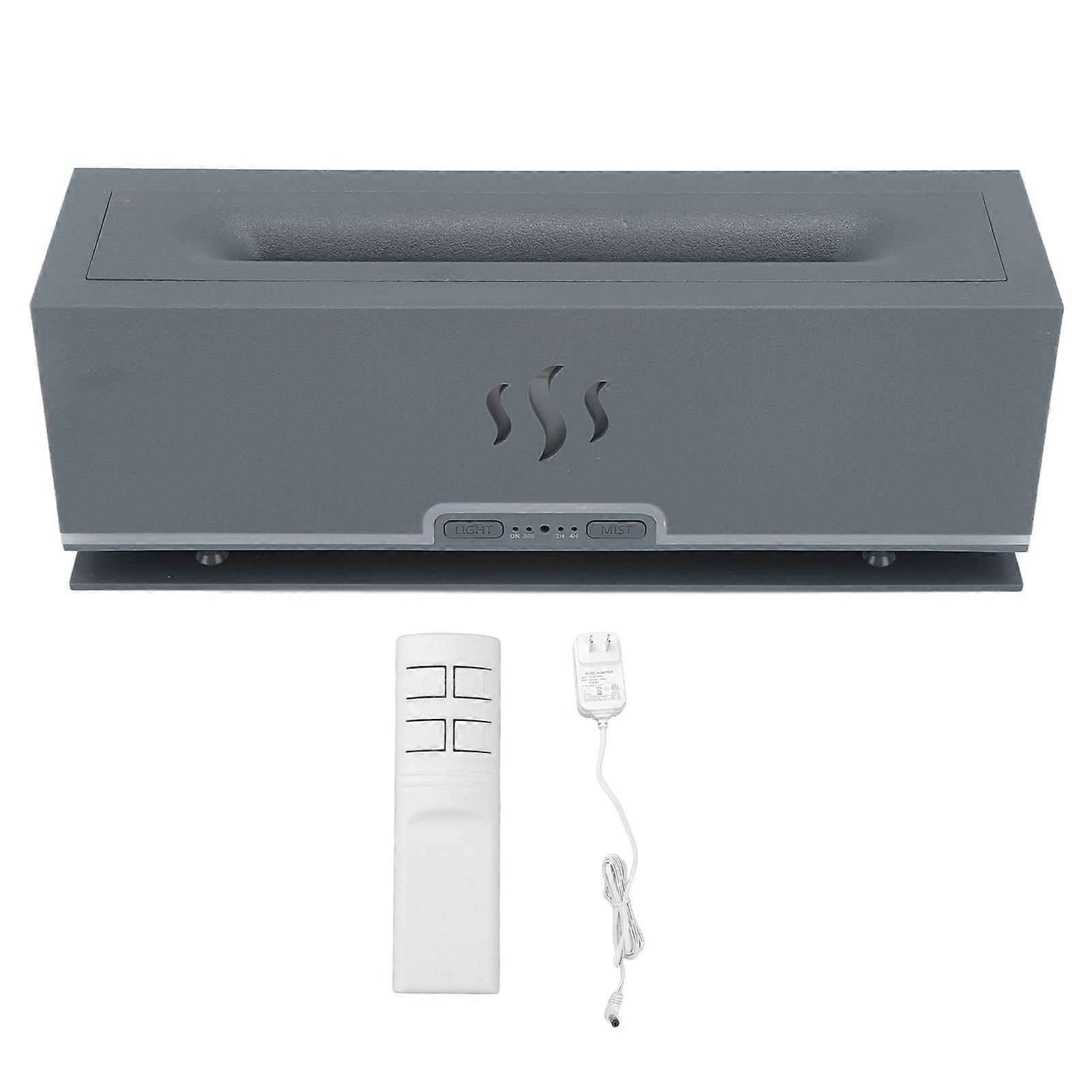 Flame Aroma Diffuser Hollow Out Smart LED Lamp Simulation Flame Atomizing Humidifier Essential Oil Diffuser