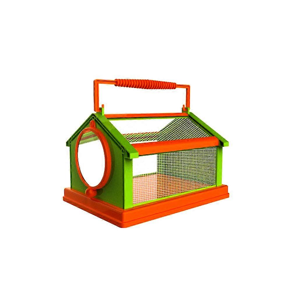Green Bug Capture Cage Bug Reviewer Container for Kid's Insect Observation