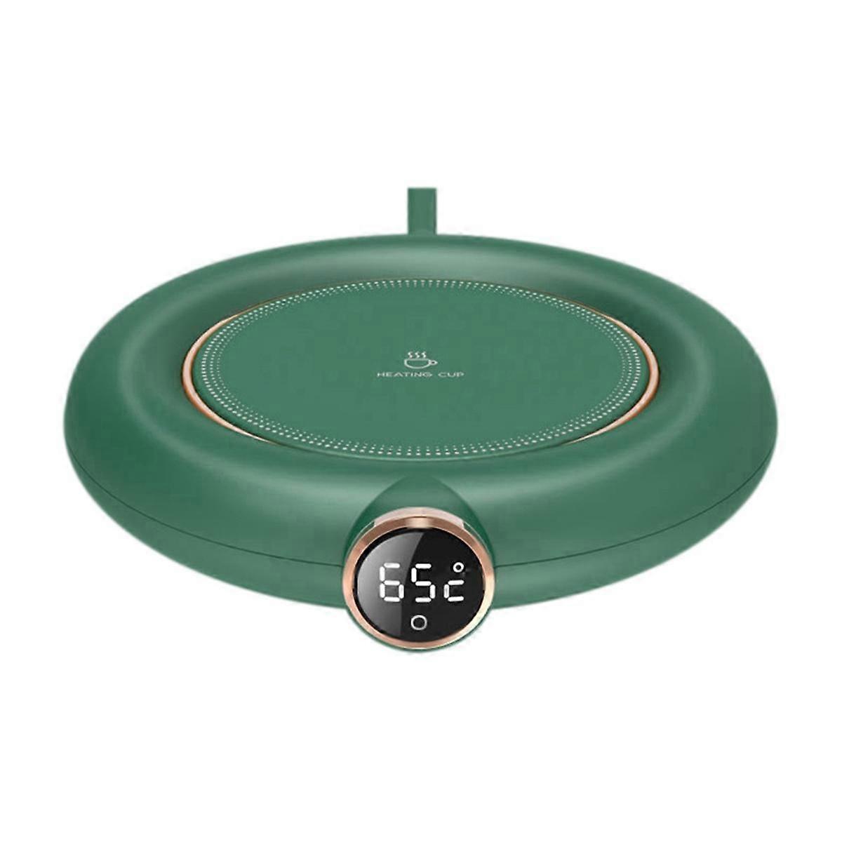 for Desk with Auto Shut Off, 3 Temp Settings, Ideal for Home & Office, (Without Cup) Green