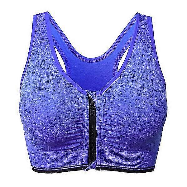 Trådfri shakeproof front glidelås sport BH