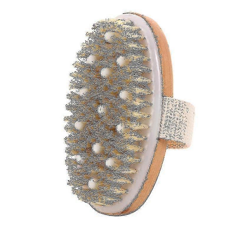 Oval Massa Bath Dry And Wet Scrub Brush