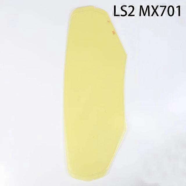 LS2 EXPLORER MX701 Helmet Visor Clear Anti-fog Patch Suitable for LS2 MX701 Helmets Lens Anti-fog Film