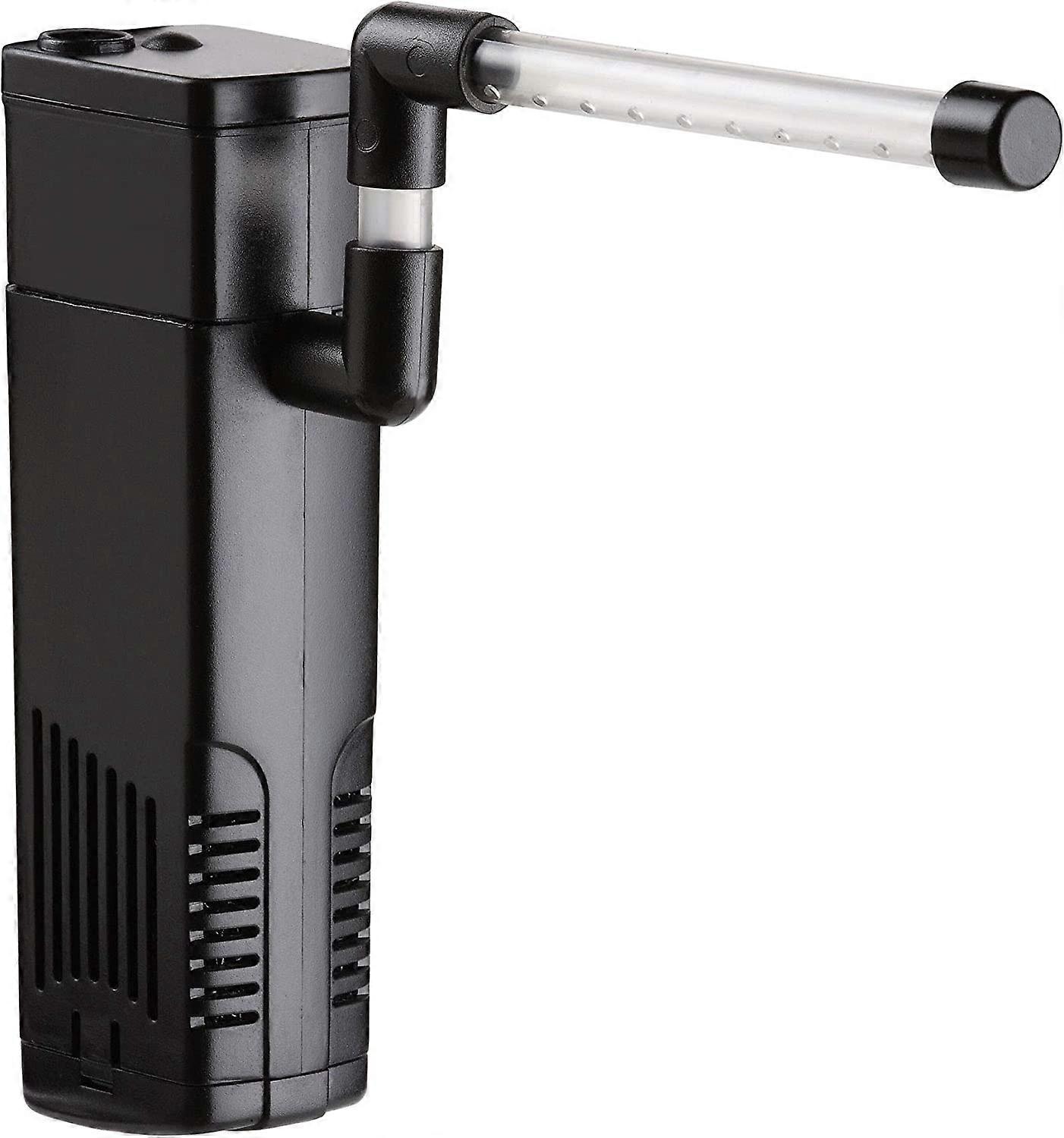 Aquarium Internal Filter, Multifunctional Submersible Power Filter with Sponge Filter