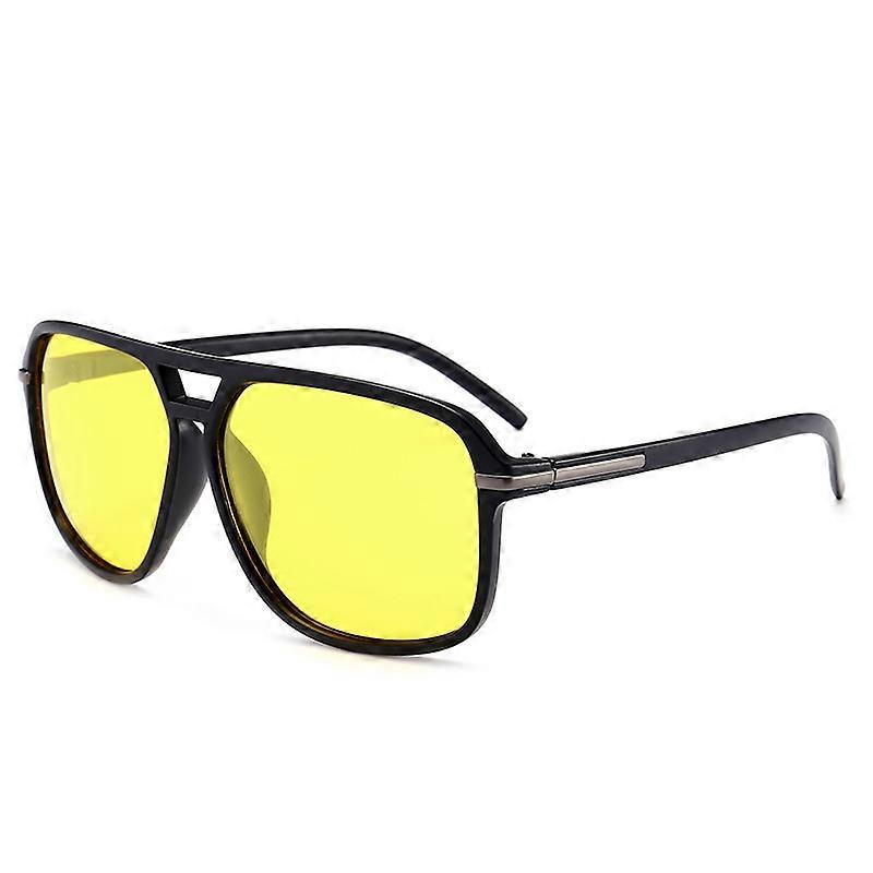 UVLAIK Rectangle Polarized Sunglasses Men Oversized Mirror Driving Sun Glasses Brand Designer Driver Sunglass UV400 Goggles