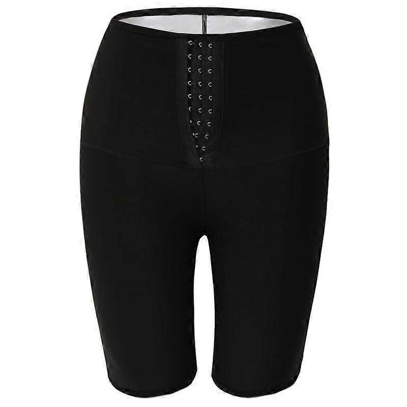 Women’s Neoprene Sauna Sweat Pants – High-Waisted Shapewear For Weight Loss
