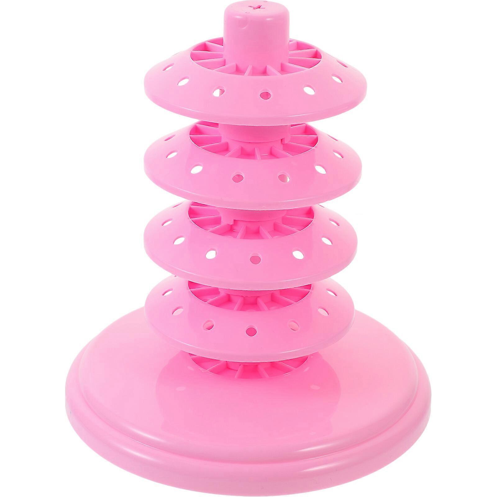 Torre espositiva per cake pops, espositore per lecca-lecca multiforo, organizer per lecca-lecca a più livelli per negozio