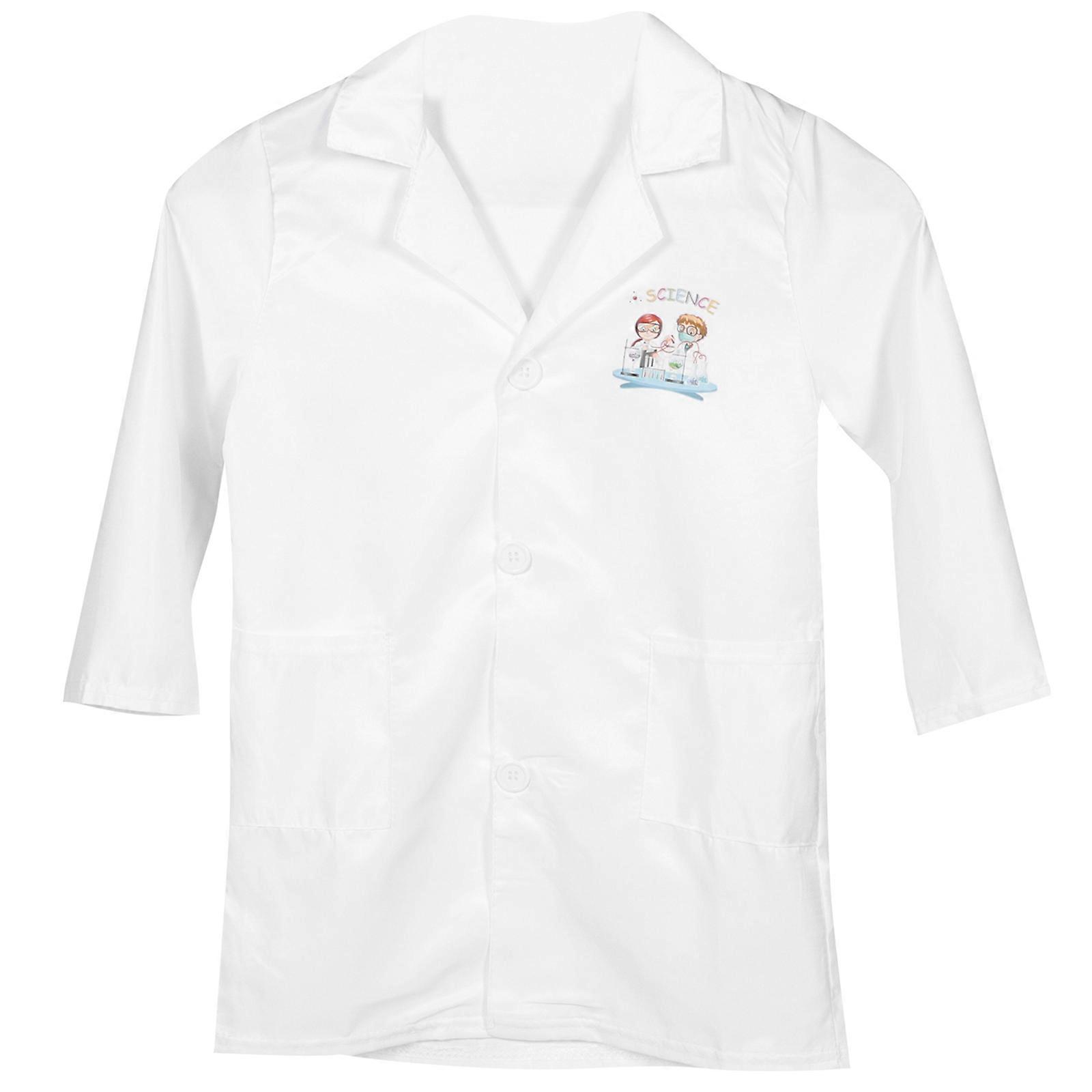 Decorative Scientist Coat Washable Scientist Clothes Lovely Kids Lab Coat Kids Accessory