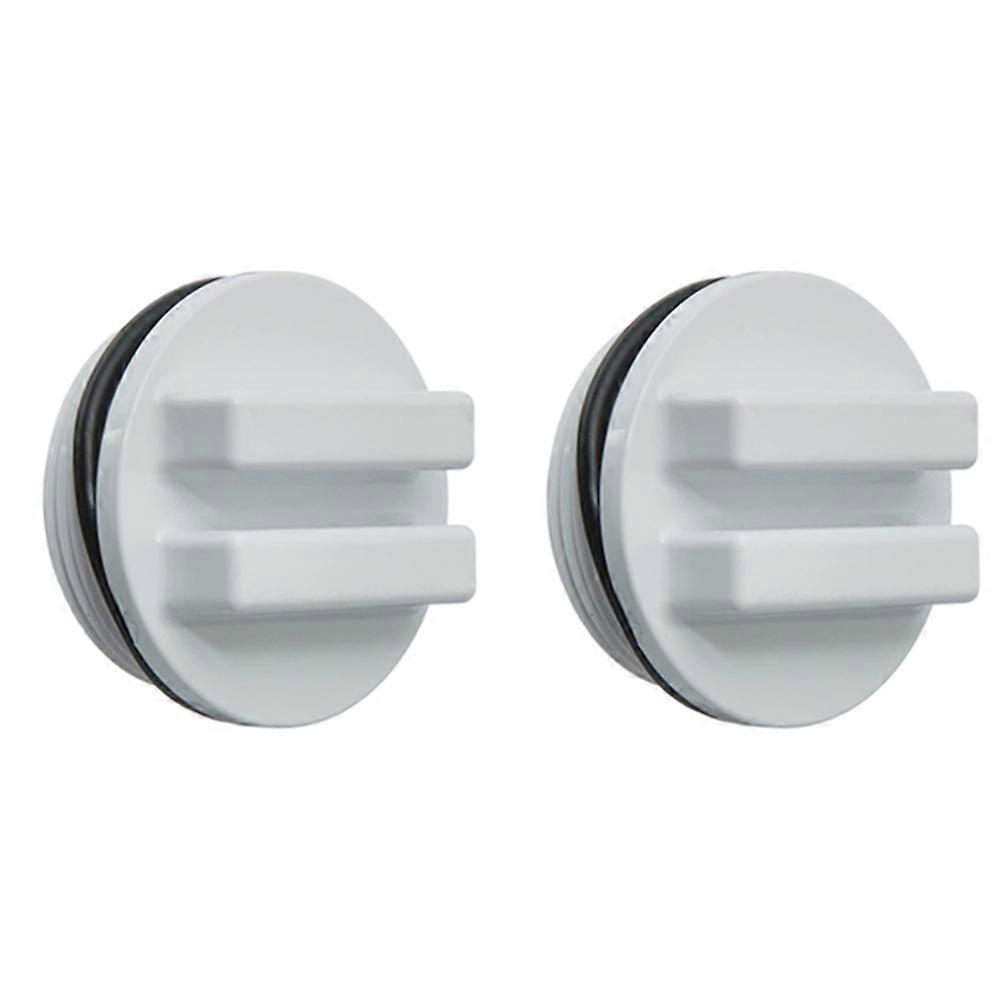 2PCS 1.5" Pool Return Line Winterizing Plug Filter Drain Plug with O-Ring