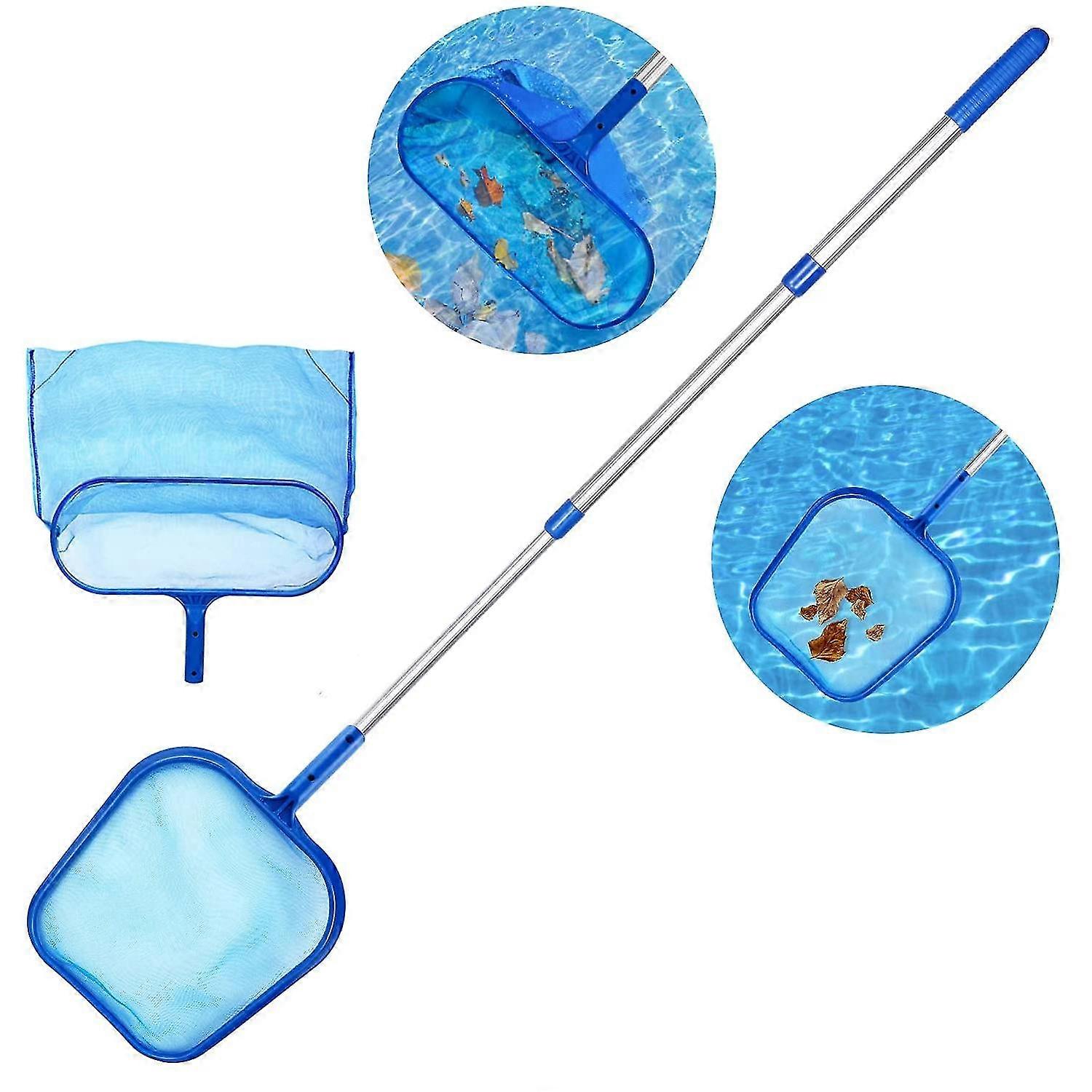 Kit de nettoyage et de récupération de piscine, ménage portable (ensemble de 3 pièces)