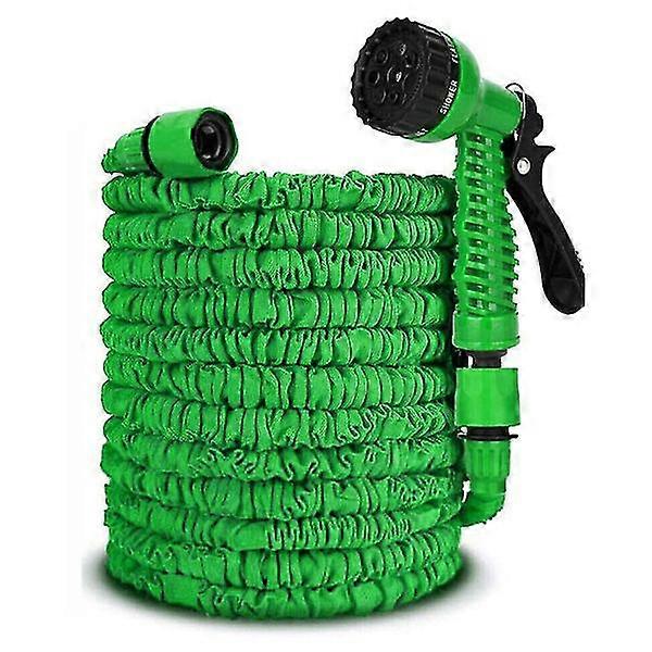 25ft-250ft Flexible Garden Hoses Expandable Hose Plastic Telescopic Pipe Nozzle Spray Gun Watering Equipment Stretch