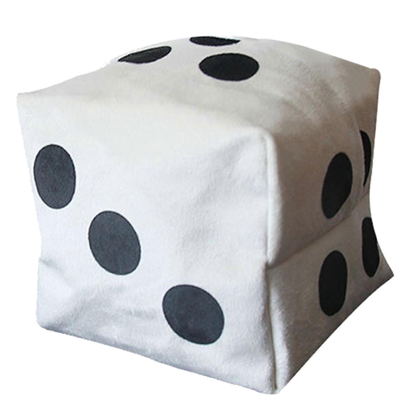 Napkin Holder Soft Texture Wide Application Fabric Cube Dice Shape Storage Case Household Supplies