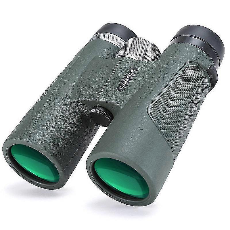 Potente binocolo per adulti, 12x42 Potente binocolo HD con lente FMC a prisma BAK4, antiappannamento e impermeabile, per il birdwatching, il campeggio, la caccia, il concer