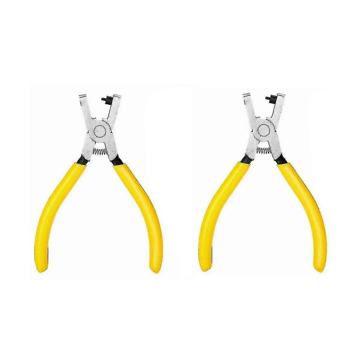 2 Mini Strap Pliers Hole Pliers Leather Hole Pliers