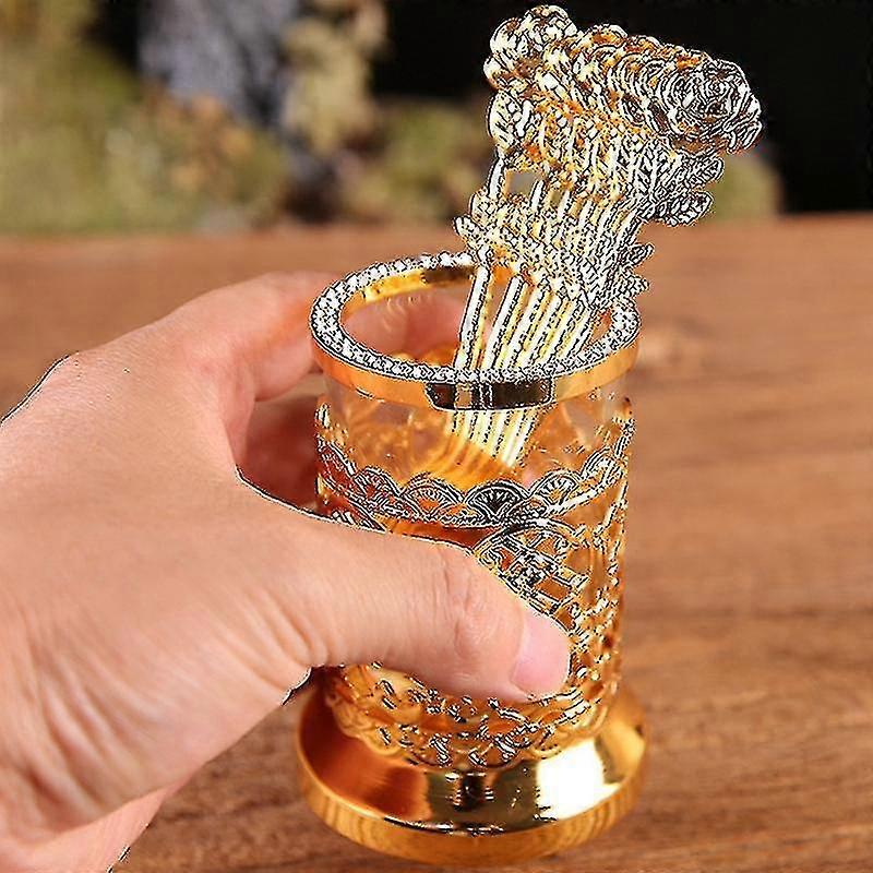 European-style Kitchen Decorations Creative Metal Boxes, Spoon Set