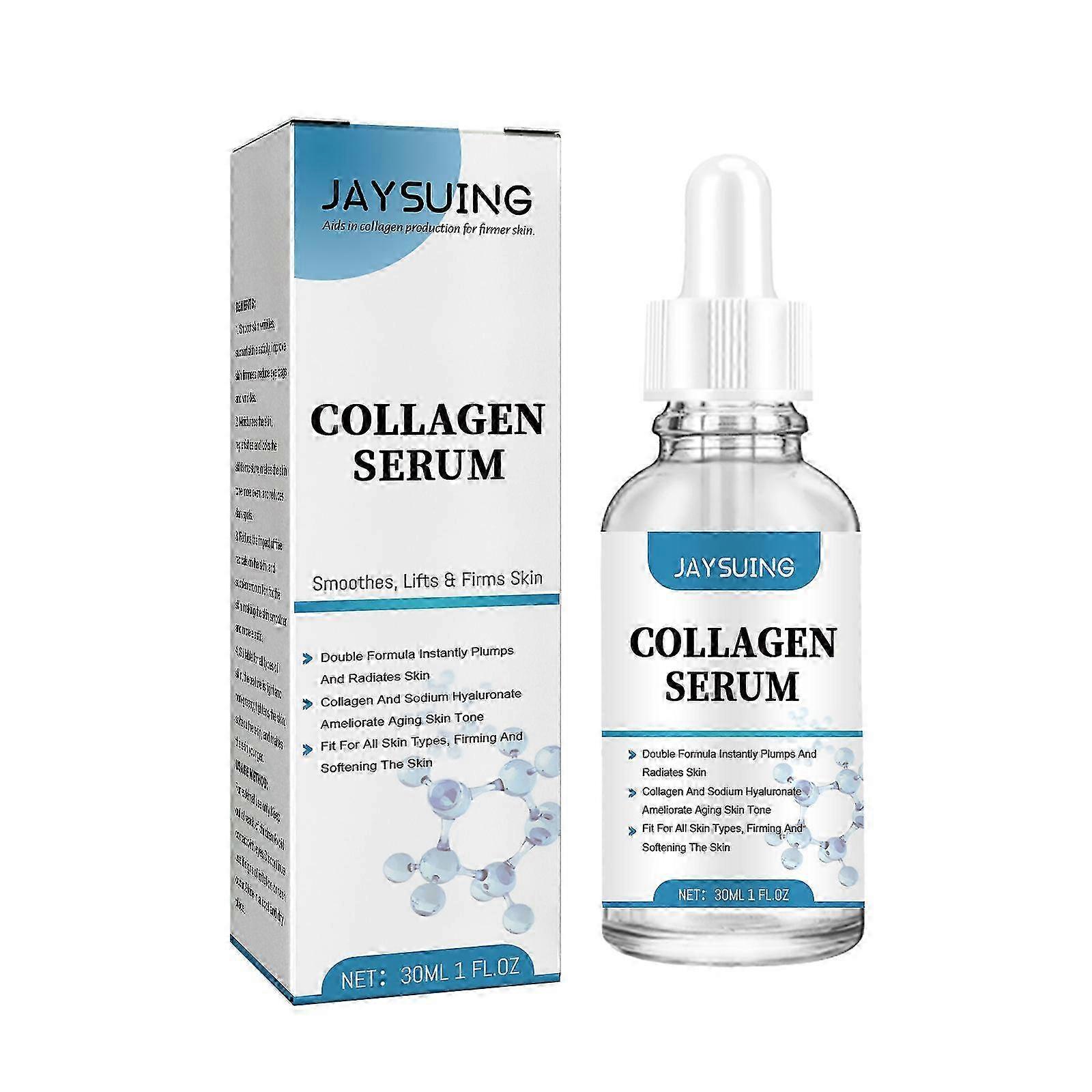 Jaysuing Anti-Aging Firming Essence Fade Facial Fine Lines Hydrating Moisturizing Firming Anti-Aging Essence -