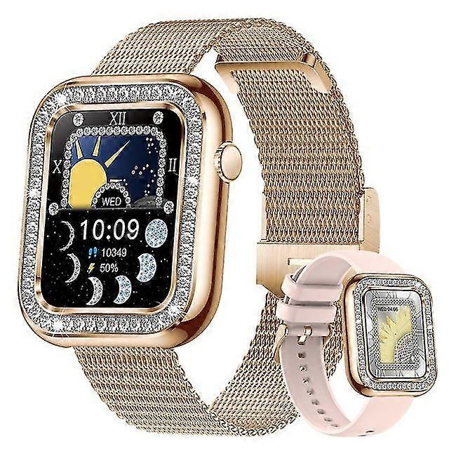 2024 New Adult Smart Watch Bluetooth Call Waterproof Bracelet Multi Sport Health Monitor Smartwatch Ladies For Android Ios