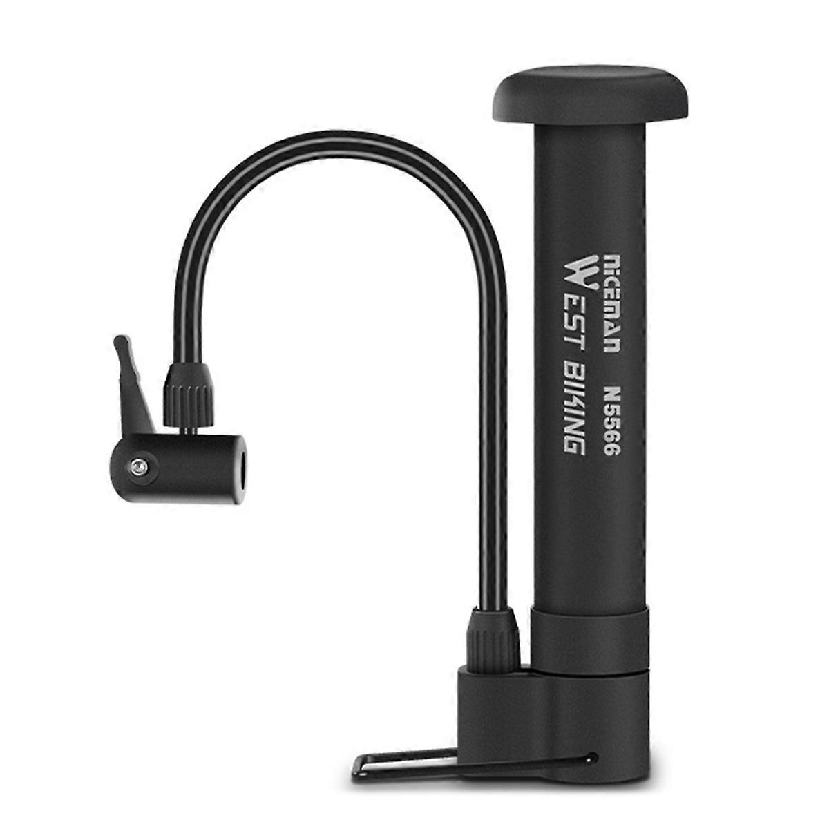 Bike Air Pump Portable Bicycle Pump Hand Air Pumps with Schrader Valve for Bike Tires Balls Balloo
