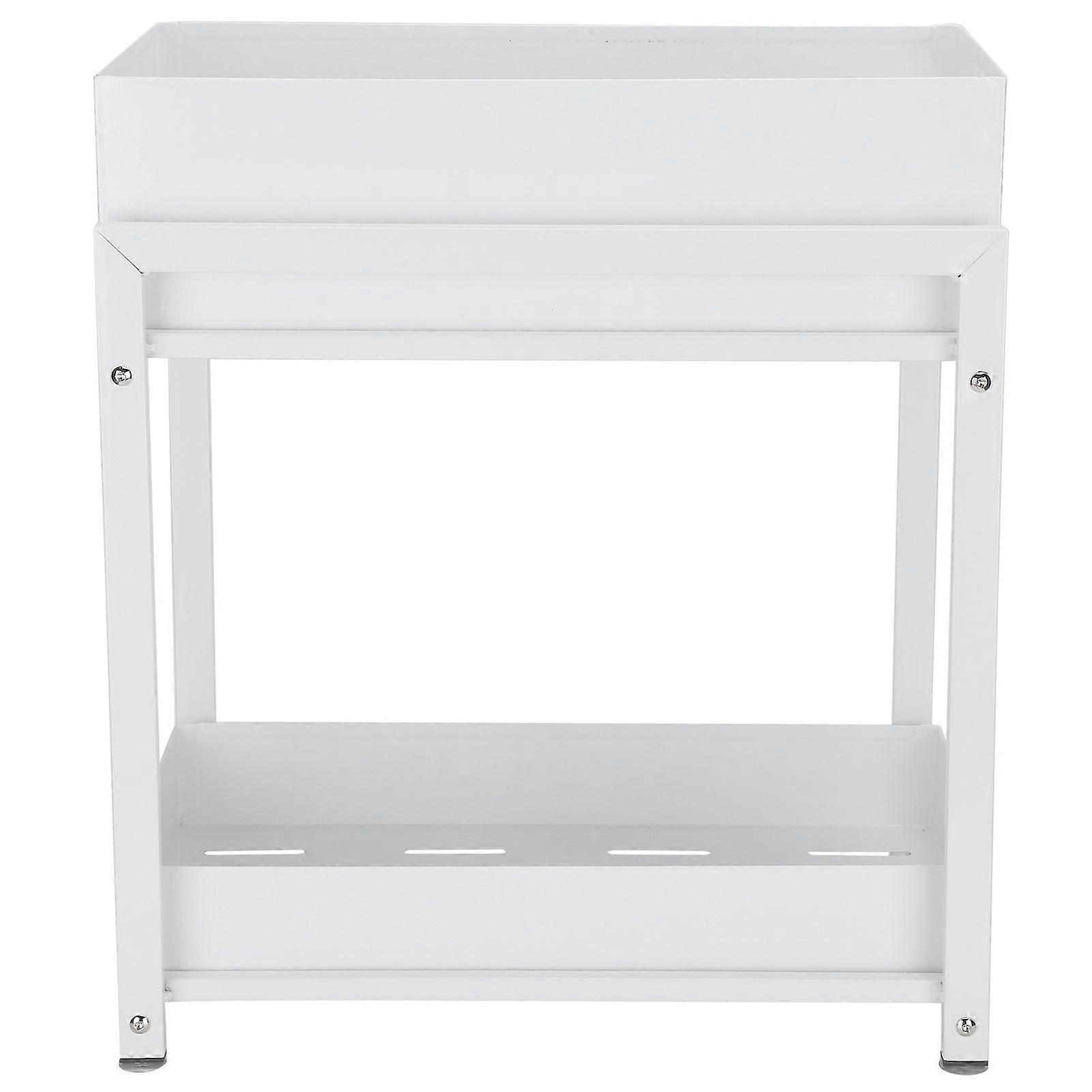 Kitchen Storage Rack Baking Varnish Craft DrawerType PushPull Under Sink Seasoning Organizer