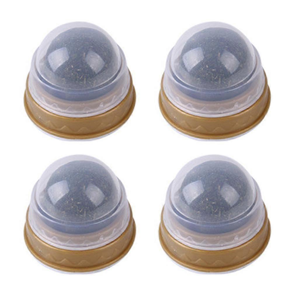 4pcs nip Toy Rotatable nip Liing Ball Safe And Healthy Kitten Chewing Toy Teeth Cleaning,1815