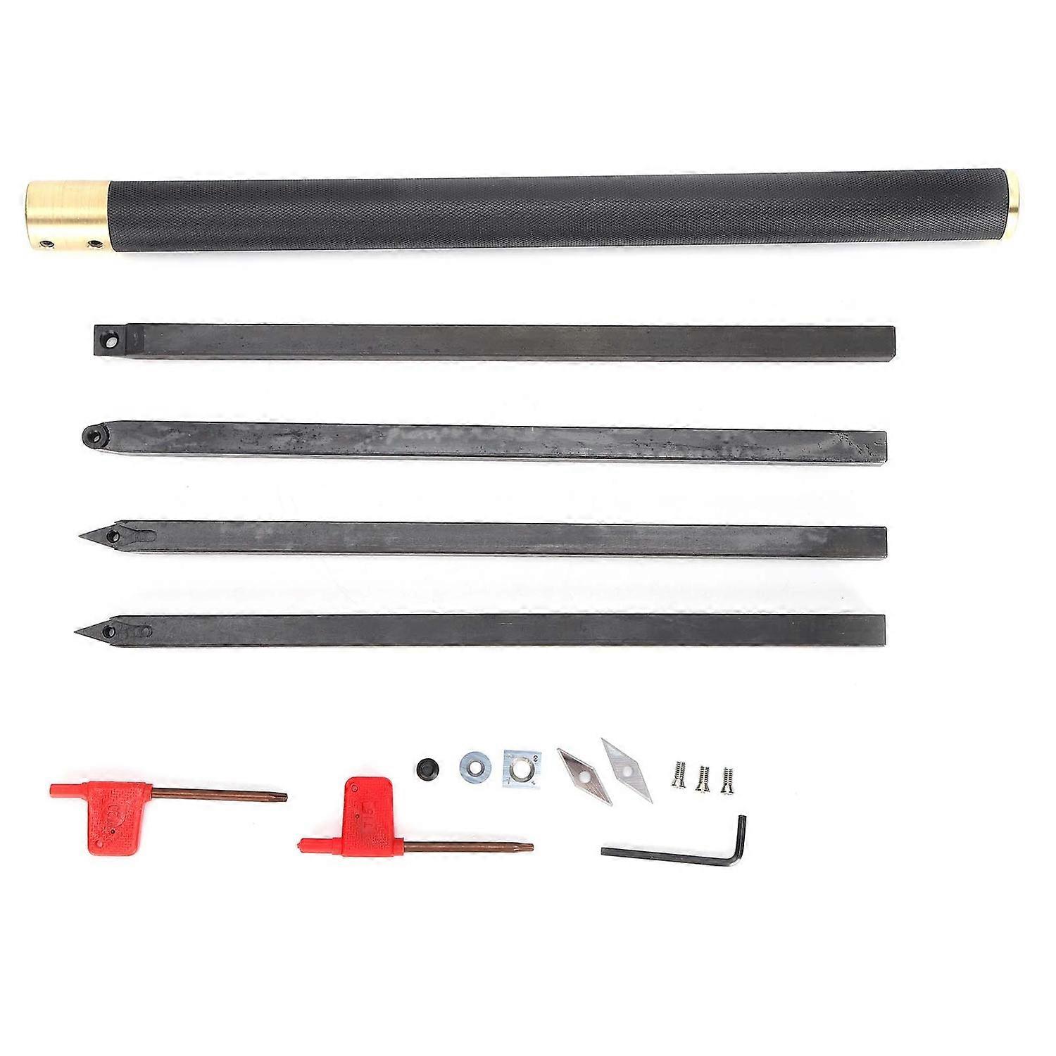 Turning Tool Holder Woodworking Lathe Rotating Profiling Hex Wrench Screw Accessories