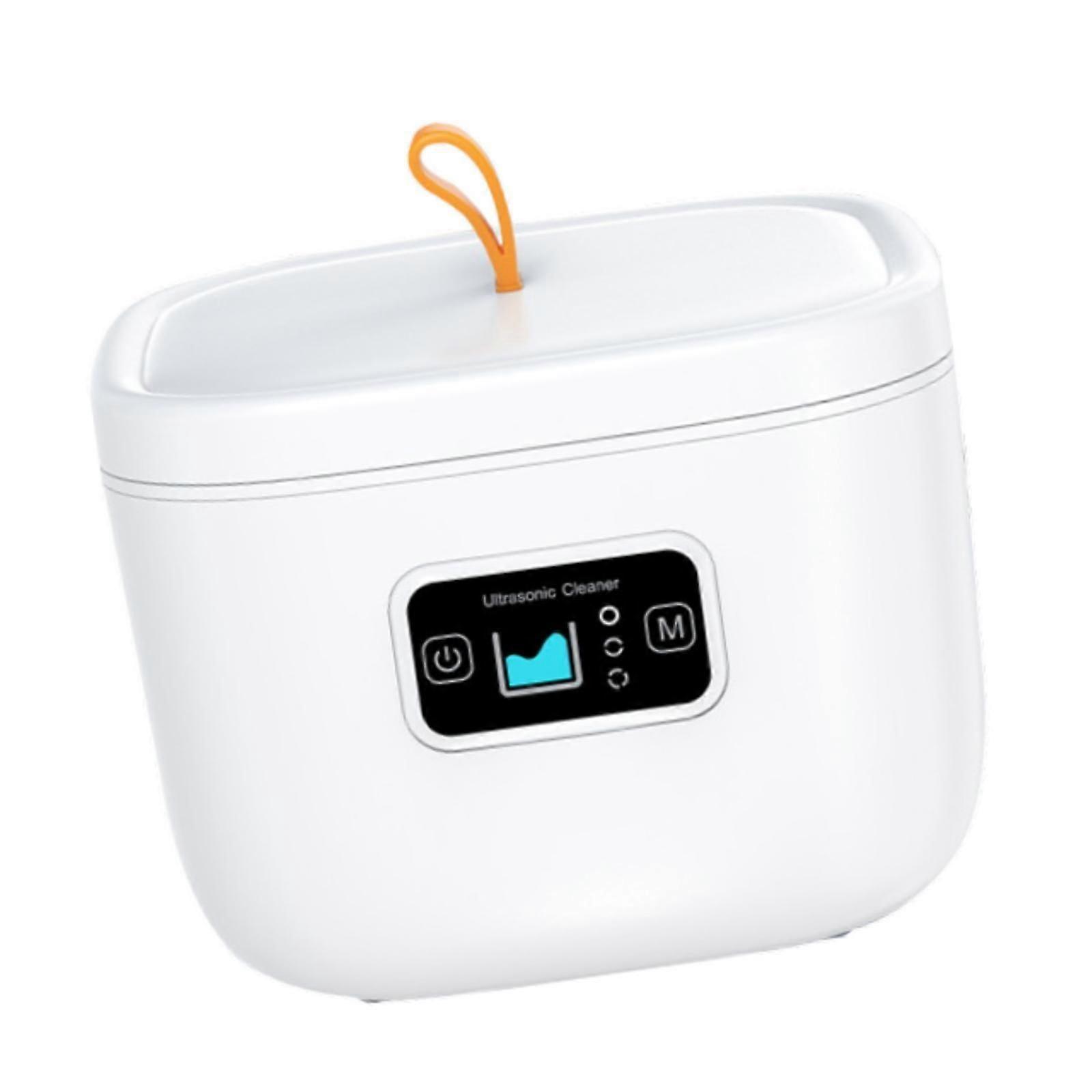 Cleaning Artificial Tooth Boxes for Retainer Cleaning Soaking Dentures white