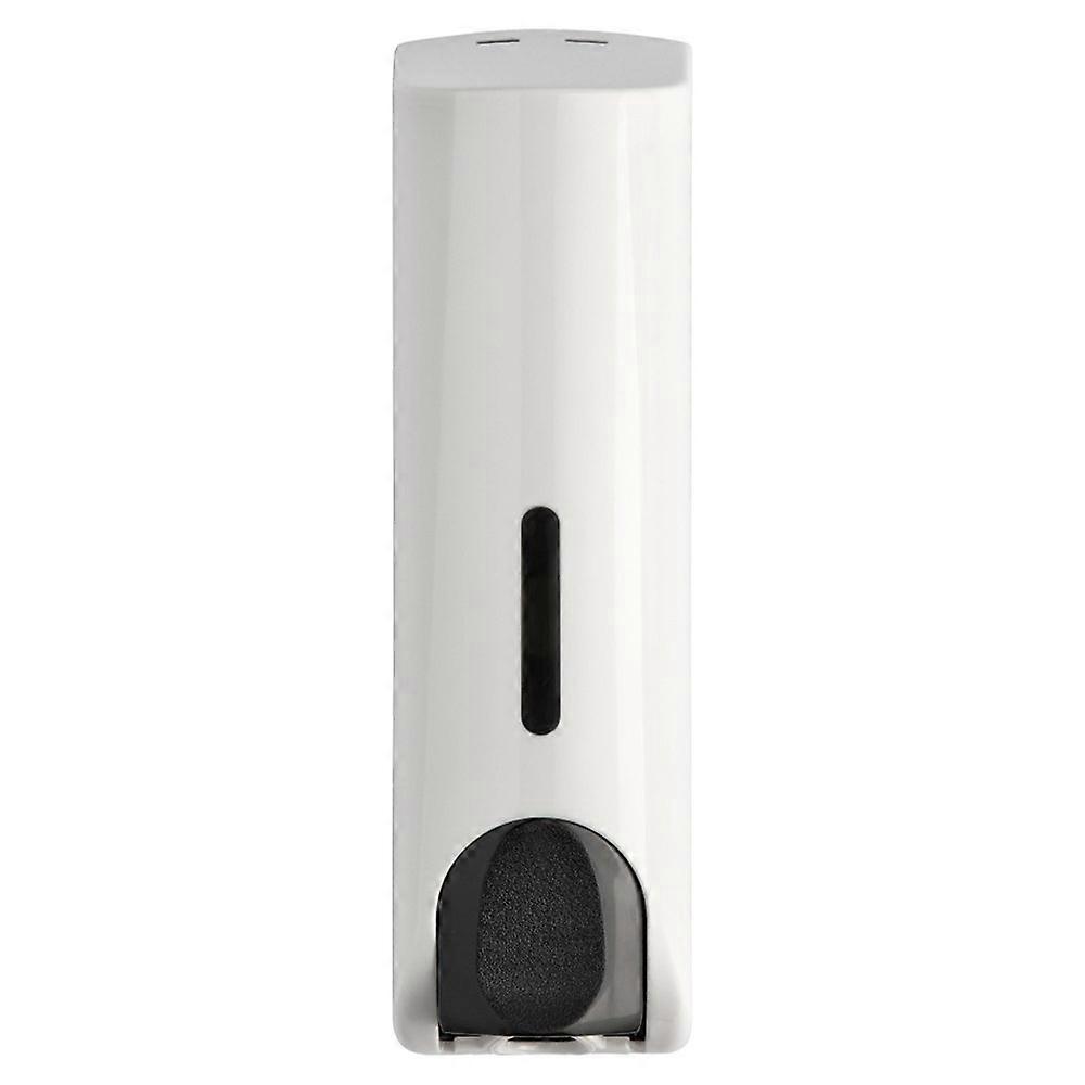 Wall Mounted Shampoo Soap Shower Dispenser with 350ml Refillable Bottle, Durable Plastic, Easy Install, Modern Design