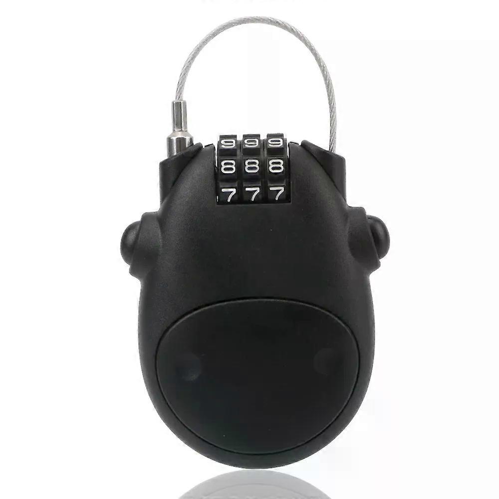 コードロック自転車荷物ロックワイヤーケーブルコンビネーションロックオートバイヘルメットコードロック伸縮式ワイヤーロープロック