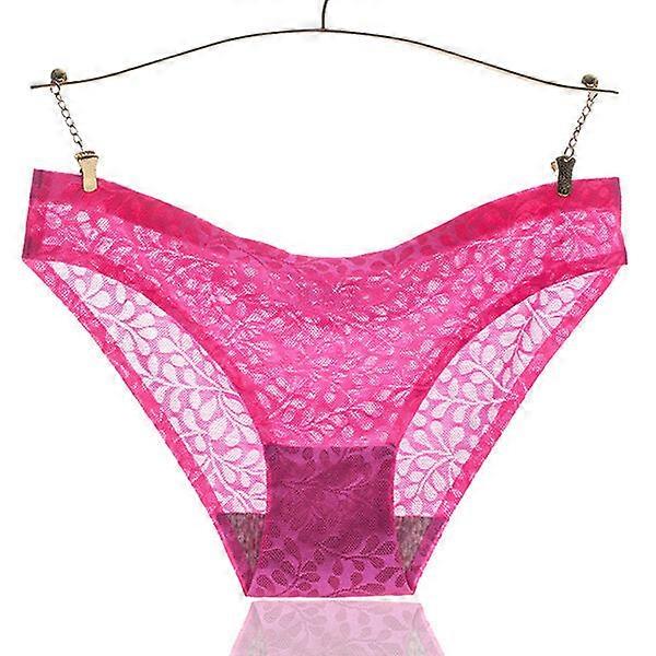 Women's Seamless Low Waist Thongs - Sexy Elastic Panties
