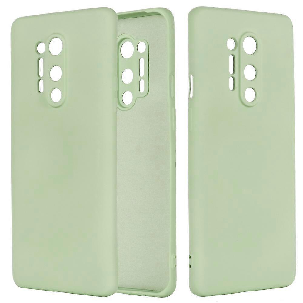 Pure Color Liquid Silicone Shockproof Full Coverage Case For OnePlus 8 Pro