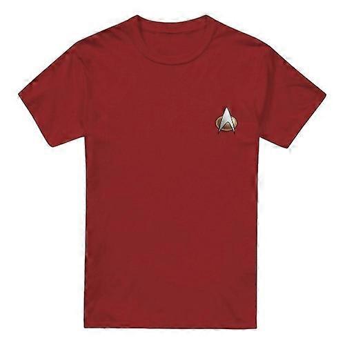 Star Trek Mens The Next Generation Command Emblem T-Shirt